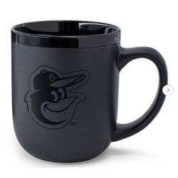 WinCraft Baltimore Orioles 17oz. Black Tonal Ceramic Mug