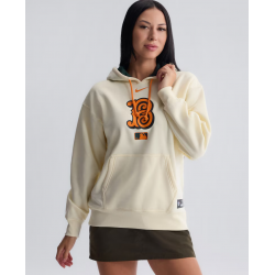 Women's Baltimore Orioles Nike Cream 2026 City Connect Authentic Collection Therma Hoodie