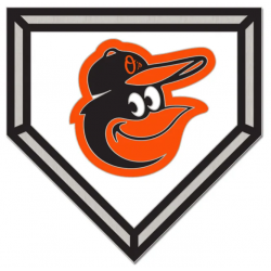 Baltimore Orioles Home Plate Pin