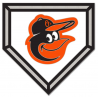 Baltimore Orioles Home Plate Pin