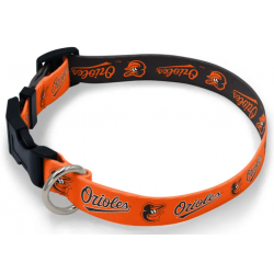 Baltimore Orioles Script Pet Collar