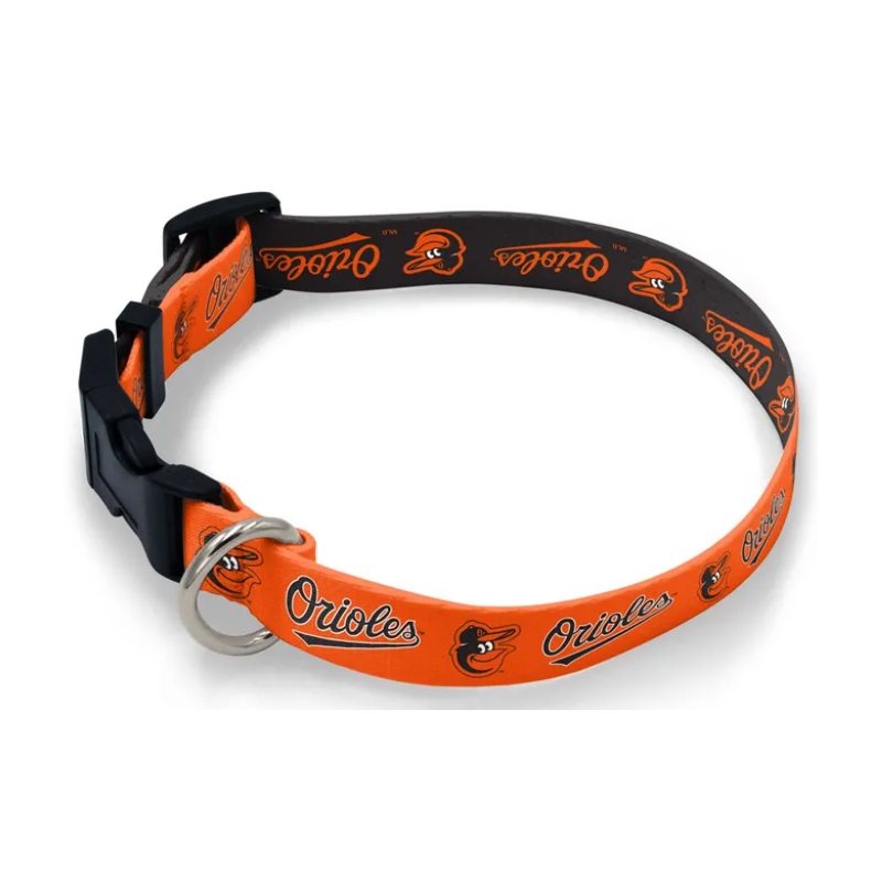 Baltimore Orioles Script Pet Collar