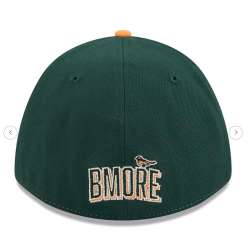 Men's Baltimore Orioles New Era Cream/Orange 2026 City Connect M-Crown 39THIRTY Flex Hat