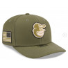 Men's Baltimore Orioles New Era Olive 2026 Armed Forces Day 9SEVENTY Adjustable Hat
