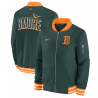 Men's Baltimore Orioles Nike Green 2026 City Connect Authentic Collection Relaxed Full-Zip Bomber Jacket