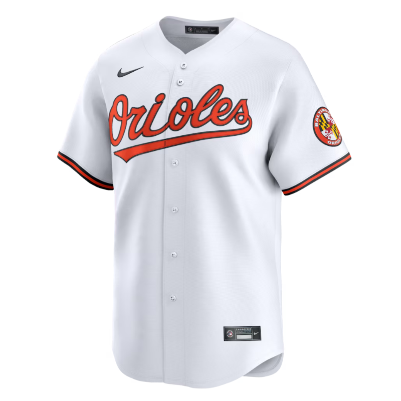 Men's Baltimore Orioles Nike White Home Limited Jersey
