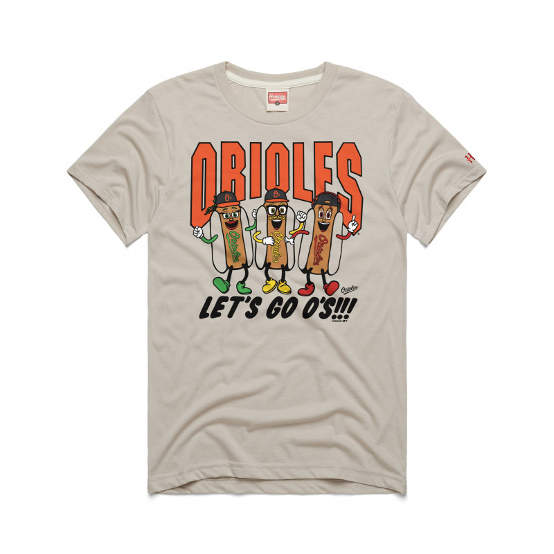 Baltimore Orioles Homage Hot Dog Race T-Shirt