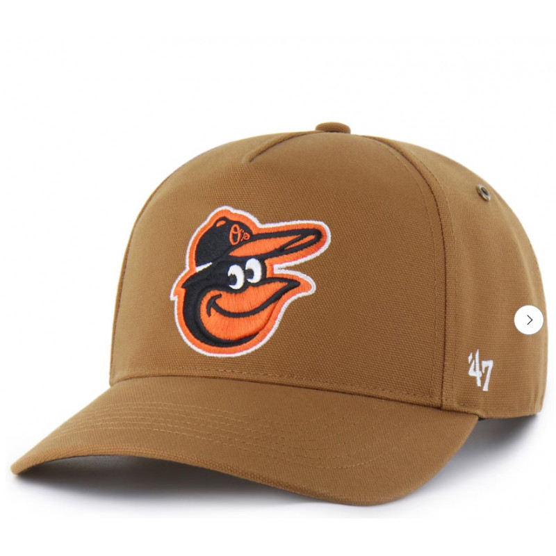 Men's Baltimore Orioles Carhartt x '47 Brown Hitch Adjustable Hat