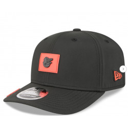 Men's Baltimore Orioles New Era Black 2026 Clubhouse 9SEVENTY Adjustable Hat